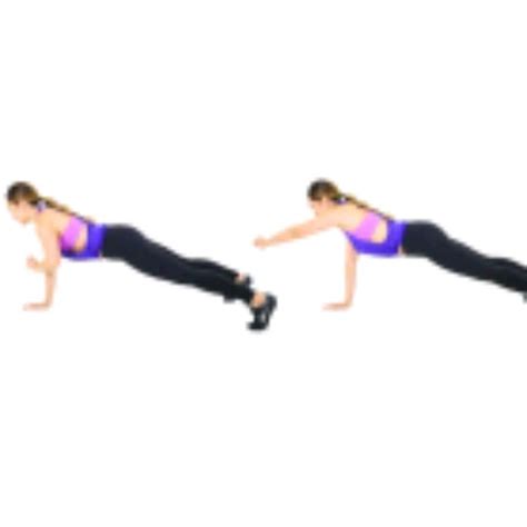 Plank Punches Exercise How To Workout Trainer By Skimble