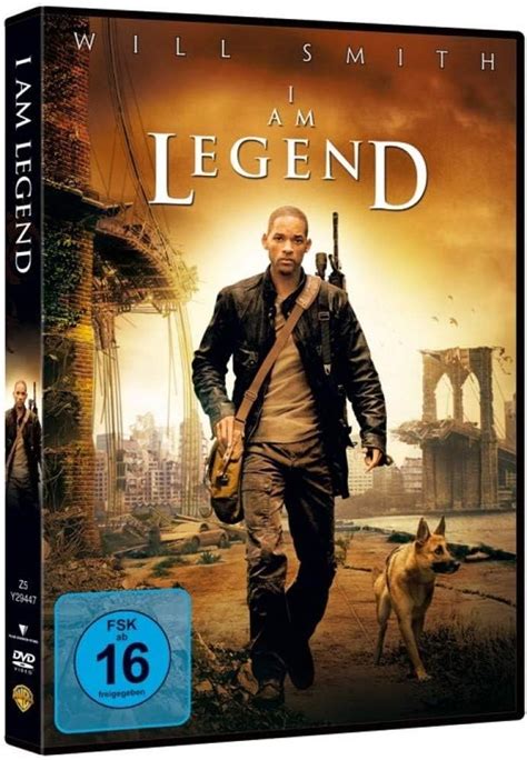 I Am Legend Dvd 2007 Uk Will Smith Dash Mihok Alice