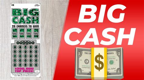 Big Cash Ticket 💵 Texas Lottery Scratch Youtube