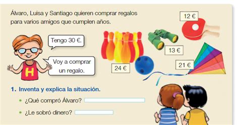 Mi Clase 2º Primaria Inventamos Problemas