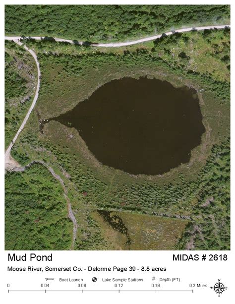 Lakes Of Maine Lake Overview Mud Pond Bald Mountain Twp T4 R3