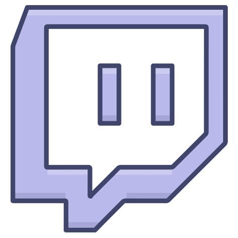 Twitch Logo Game Live Social Media And Logos Icons