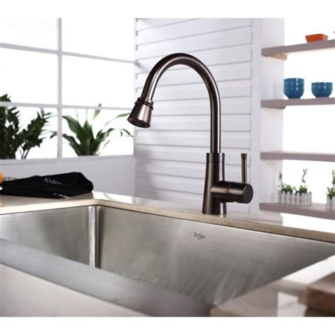 Installing the touchless kitchen faucets. oiled bronze faucet with stainless steel sink It works ...