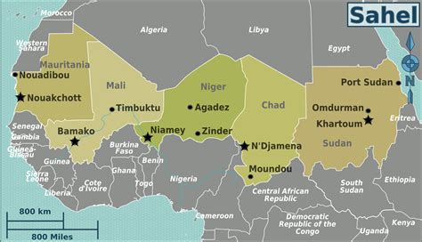 Filesaharan Africa Regions Mappng Wikitravel