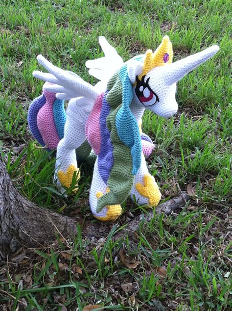 Princess Celestia Pattern Design By Nerdy Knitter And Made By