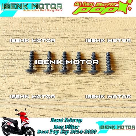 Jual Baut Scrup Box Filter Udara Original Honda Beat Pop Shopee Indonesia