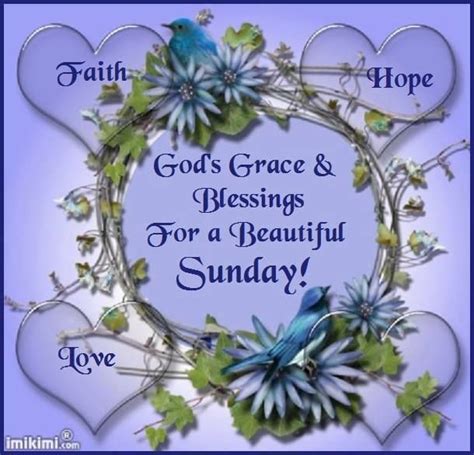 Gods Grace And Blessings For A Beautiful Sunday Pictures