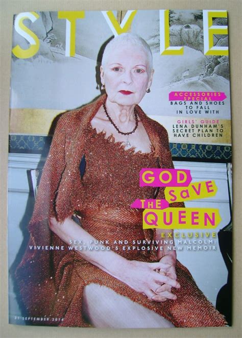 Style Magazine Vivienne Westwood Cover 21 September 2014