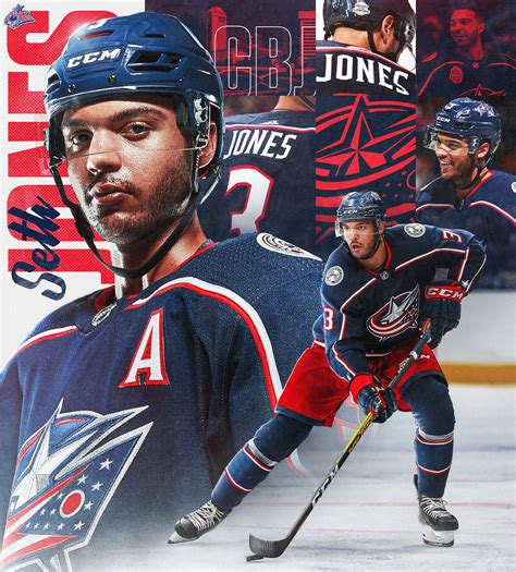 Burns lowers boom, jones clobbers capitals. Seth Jones | Columbus Blue Jackets on Behance