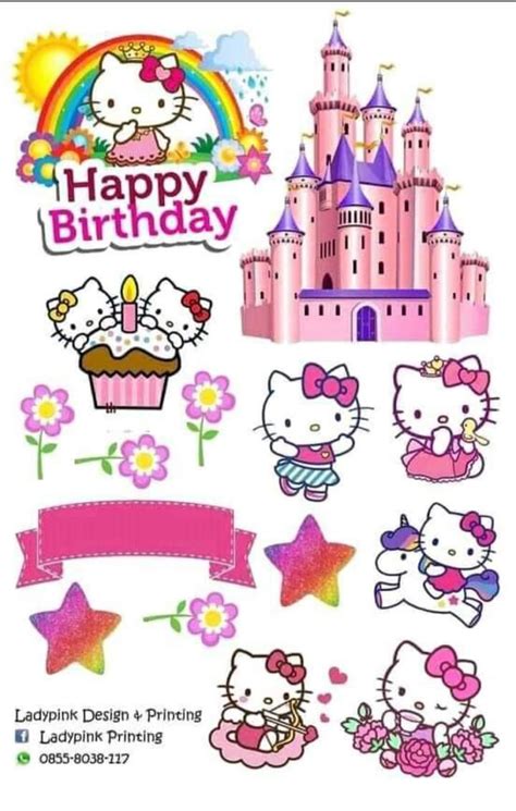 Topper hello kitty di 2021 | Kuda poni, Tema pesta ulang tahun, Ulang tahun