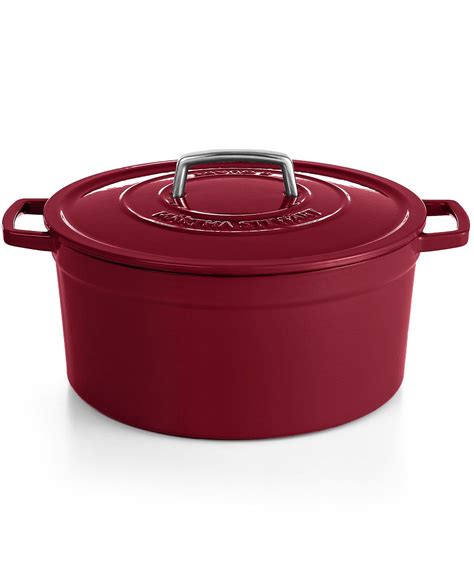 She's certainly no julia child. Martha Stewart Collection Collector's Enameled Cast Iron 8 ...
