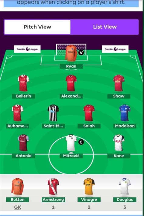 Fantasy premier league draft is a twist on the usual format: fantasy premier league first drafts - 4 FFGeek Contributors