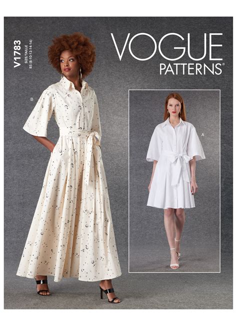 Vogue Patterns 1783 Misses Dresses
