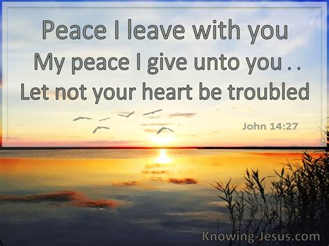 Jesus Quotes About Peace