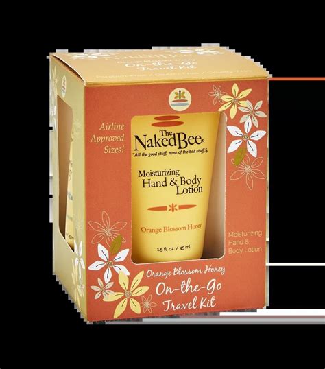 Naked Bee Orange Blossom Honey On The Go Travel Kit 859748004470