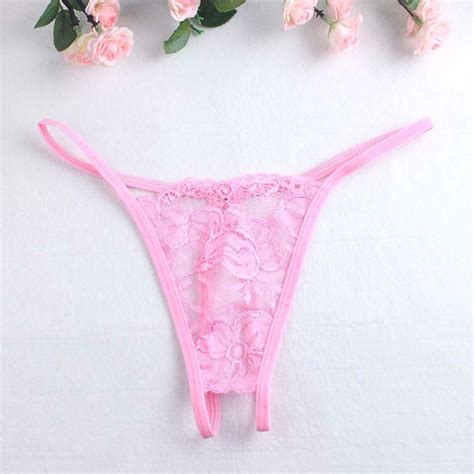 quần lót nữ ren khoét đáy nhiều màu sexy dl304 đen trắng đỏ happyshop