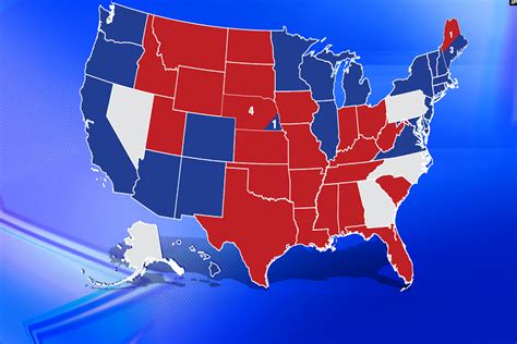 Mapa estados unidos eua mapas dos estados unidos da américa. EUA: Eleições indicam um país profundamente dividido ...