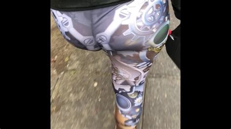 Wife See Through Leggings In Public Walking Visible Panties Xxx Mobile Porno Videos And Movies