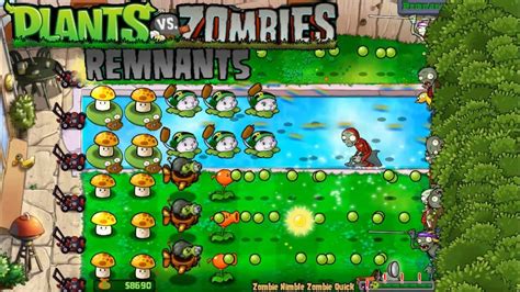 Plants Vs Zombies Remnants Minigame Gameplay Walkthrough 2 Youtube
