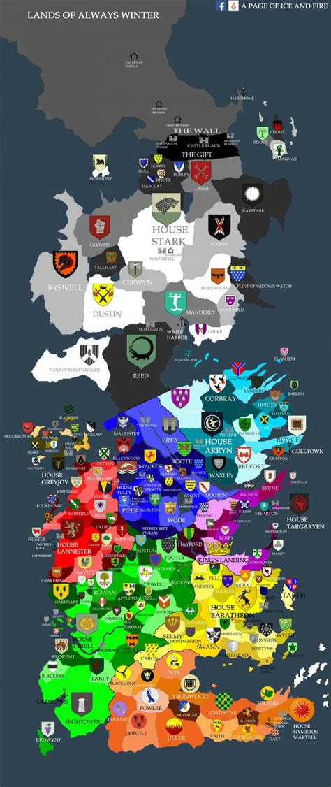 Map Of Westeros For You Guys 9gag