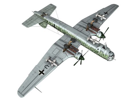Heinkel He 177 A5 Greif 6kg 100 3d Model In Bomber 3dexport