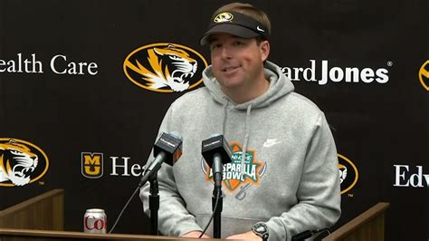 Full Press Conference With Mizzou Football Coach Eli Drinkwitz Before The Team Leaves For The
