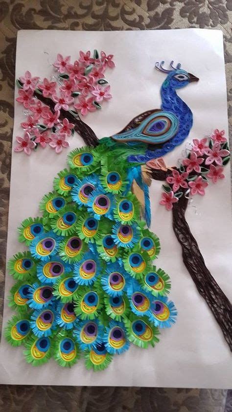 55 Best Peacock Quilling Images Quilling Peacock Quilling Paper