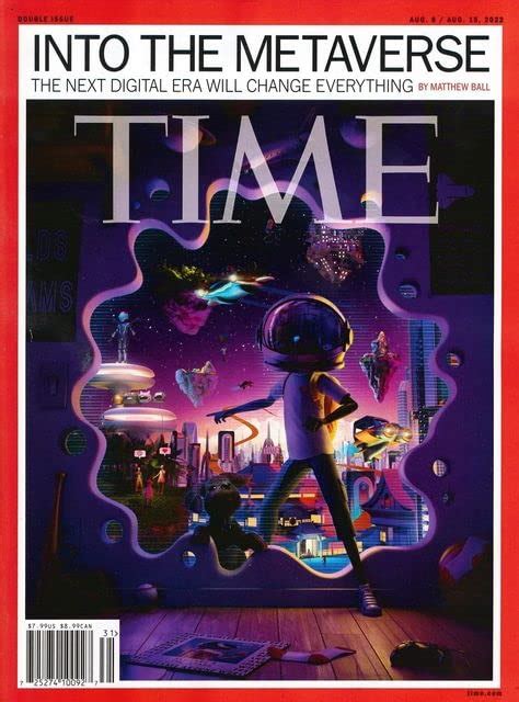 Buy Time Magazine Aug Into The Metaverse The Next Digital Era Will Change
