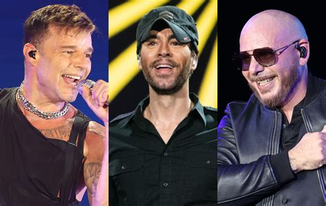 Enrique Iglesias Ricky Martin And Pitbull Announce Trilogy Us Tour