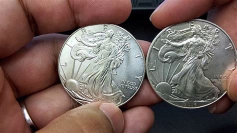 Fake Silver Eagles Versus Real Silver Eagles Youtube