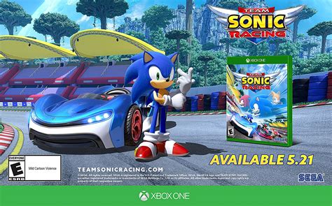 Team Sonic Racing Xbox One Xbox One Video Games Amazonca