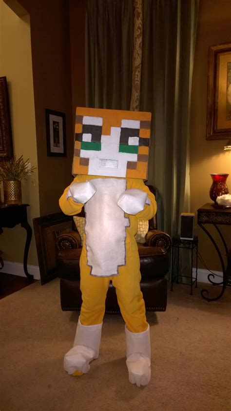 Minecraft Mr. Stampy Cat (aka Stampy Longnose, aka Stampy Longhead