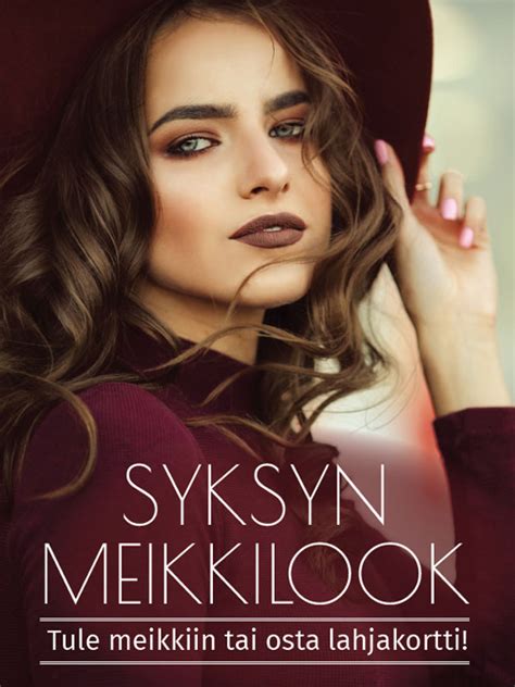 Juliste Syksyn meikki-look 50×70 - Suomen Hoitolatukku