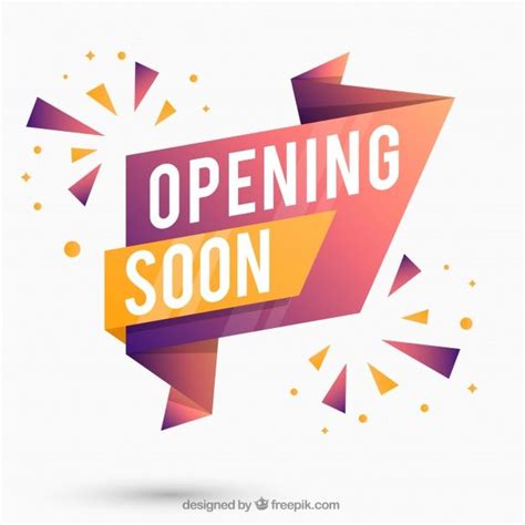 Download Opening Soon Background With Typography for free | Opening ...