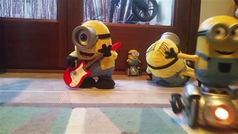 Minions Tumblin Dancing Rock N Roll Stuart Minion Mip Turbo Dave Wowwee Despicable Me 3 2015