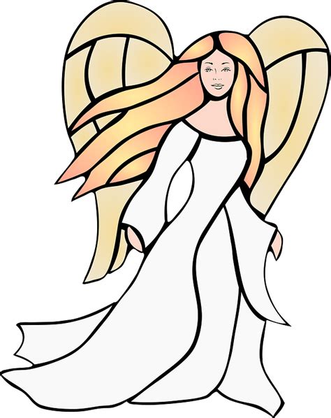 Girl Angels Clip Art Library