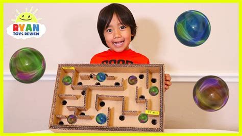 Easy Diy Ball Maze Game For Kids