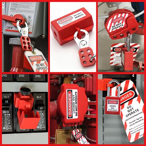 Mua Lockout Tagout Lock Out Tag Out Kit Safety Padlocks Lockout Hasp