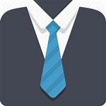 Suit Clothes Icon Formal Clothing Official Icons