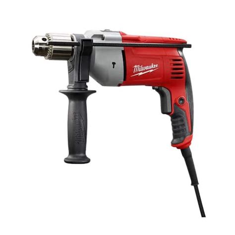 Milwaukee 8 Corded 1 2 In Hammer Drill Driver 5376 20 The Home Depot