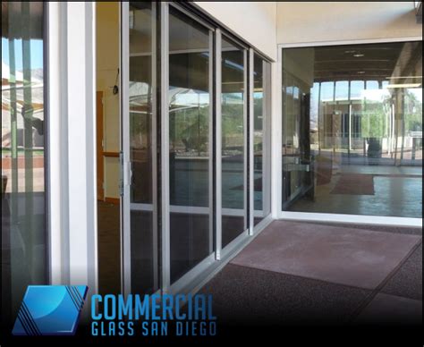 Sliding Storefront Doors San Diego Commercial Glass Window Installation
