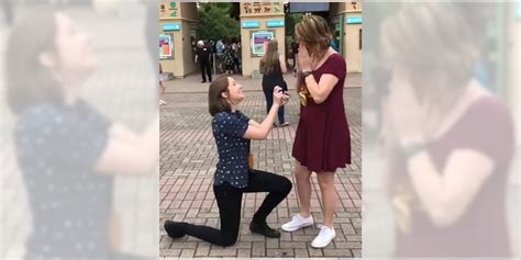 Lesbian Couple Goes Viral For Proposing To Each Other At The Same Time