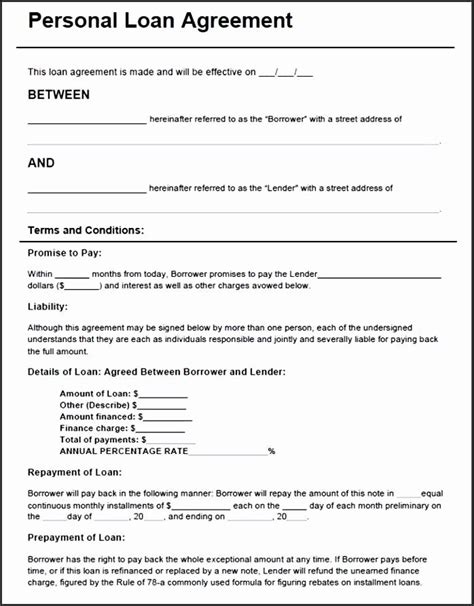 Laptop Loan Agreement Template