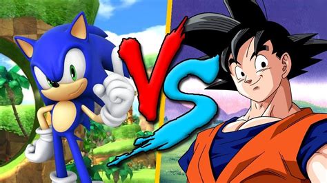 Goku Vs Sonic Power Levels Youtube