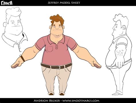 Chubby Cartoon Character 3d Model Bonusloced
