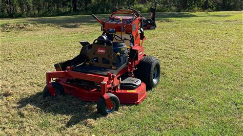Mowing At The Church With The Toro Grandstand Youtube