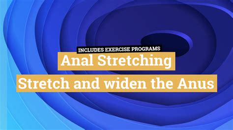 Anal Stretching Tools And Guide Fistfy