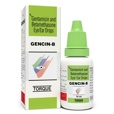 Gencin B Ee Drops Eyeear Drops Torque Pharma