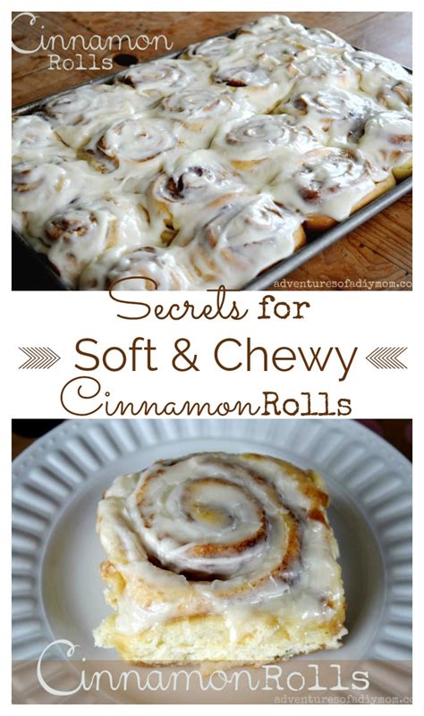 Soft And Chewy Cinnamon Rolls Recipe Adventures Of A Diy Mom