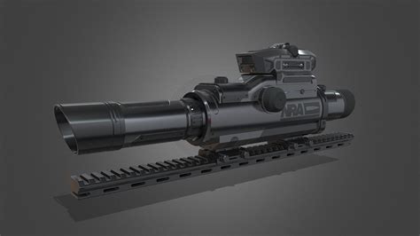 Sci Fi Sniper Scope 3d Model By Sanchello Dc5d1a2 Sketchfab